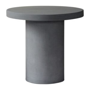 Concrete Cylinder Trapezi D.80cm Cement Grey Enlarge