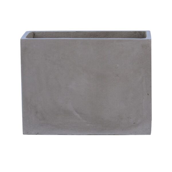 Flower Pot 2 Cement Grey 70x40x50cm Enlarge