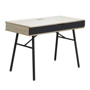 Grafeio I Y 115x55cm Metal.mavro Melamine Sonoma Oak Enlarge