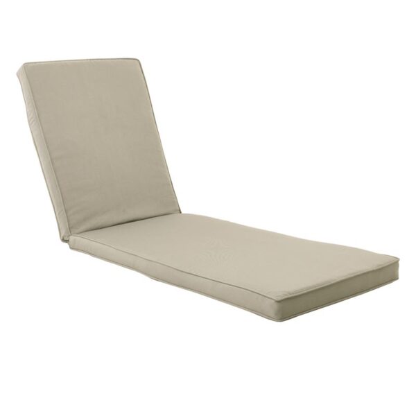 Lounger Maxilari Xaplostras Yfasma Ekrou Me Fermouar Enlarge