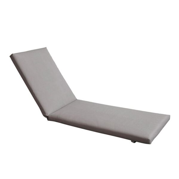 Sunlounger Maxilari Xaplostras Textilene Gkri Me Fermouar Velcro Foam Polyester Enlarge